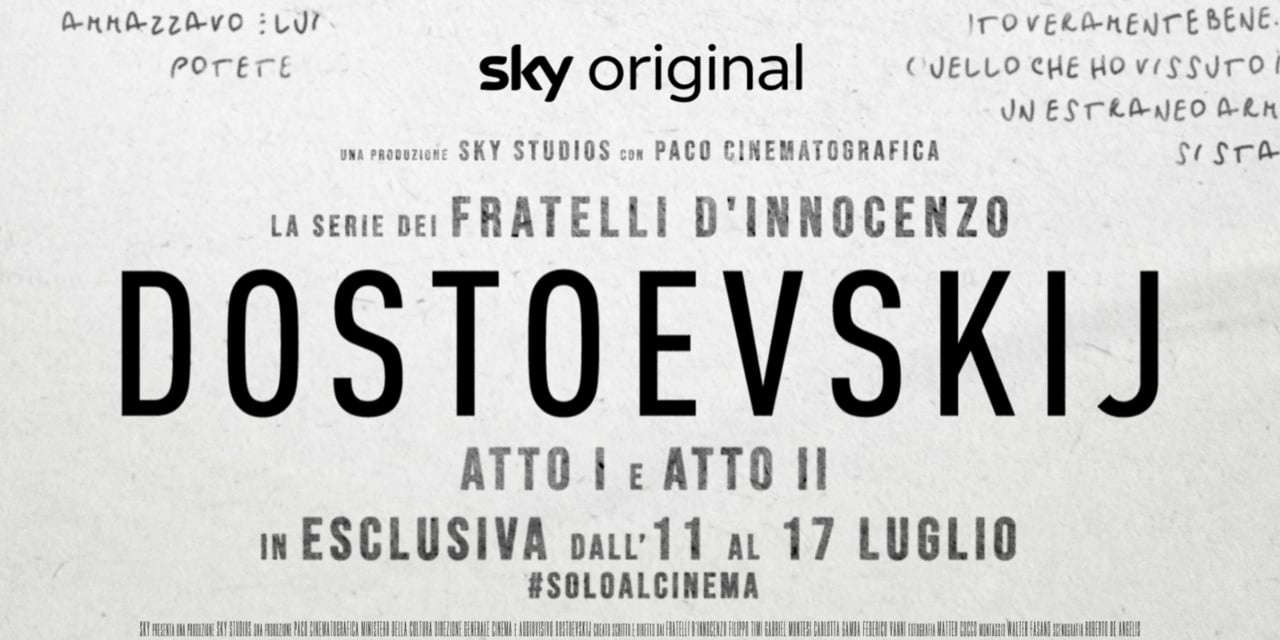 Dostoevskij: nuovo trailer per la serie dei Fratelli D’Innocenzo, dall’11 luglio al cinema