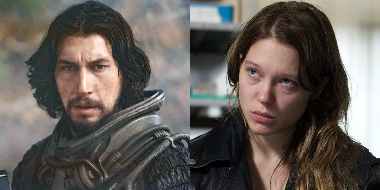 Léa Seydoux nel film di Leos Carax con Adam Driver