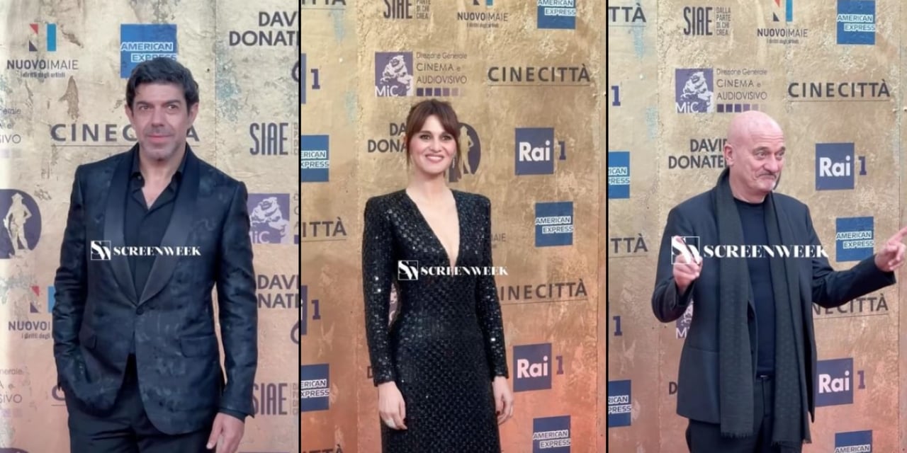 David di Donatello 2024, i nostri video dal red carpet