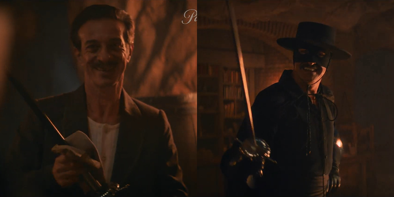 Zorro: Trailer e poster della serie con Jean Dujardin in arrivo su Paramount+