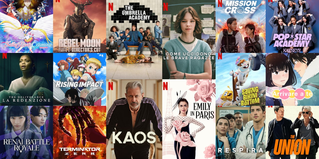 Netflix: tutte le novità di agosto 2024