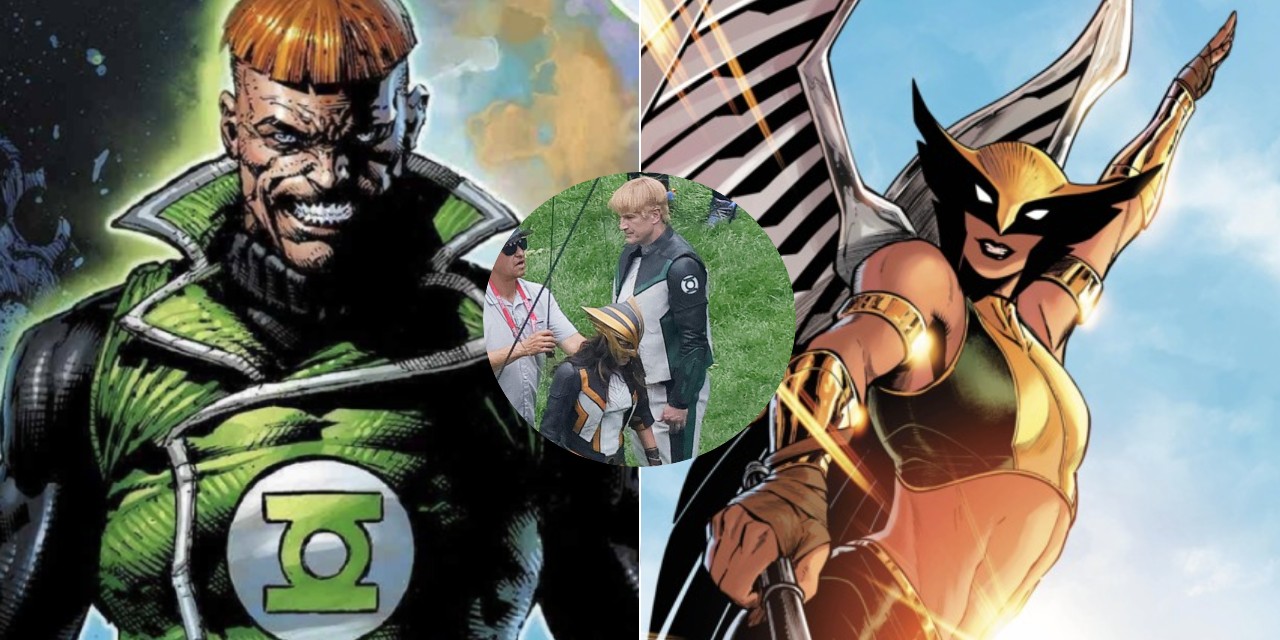 Guy Gardner e Hawkgirl nelle nuove foto dal set di Superman