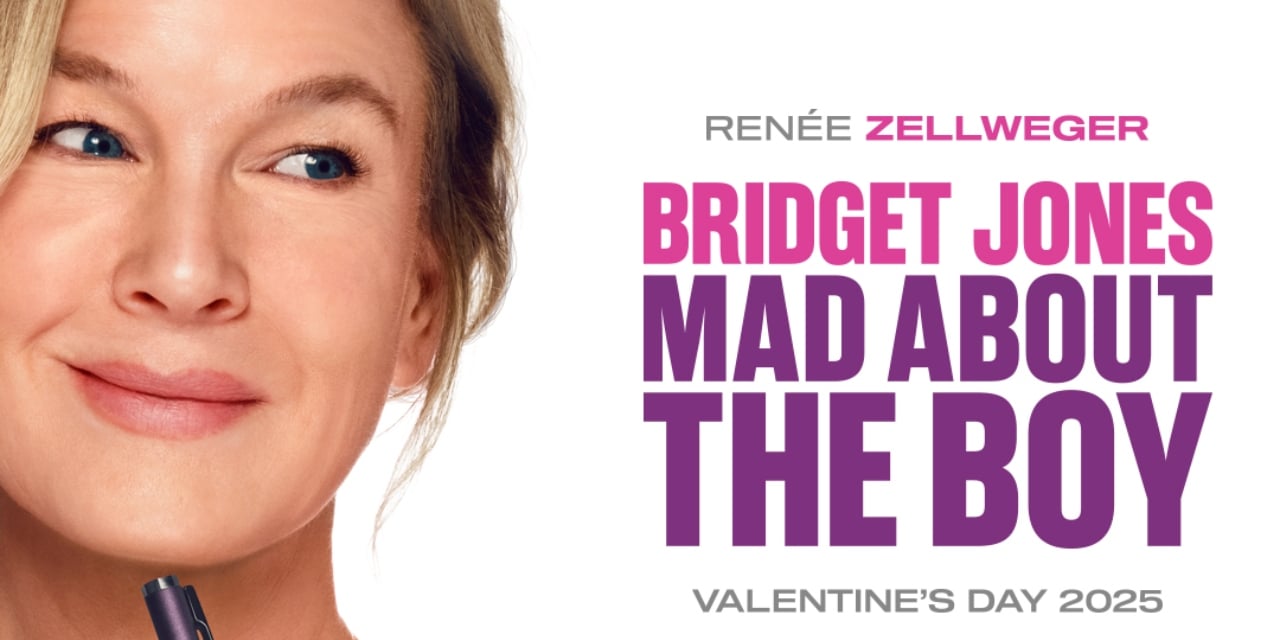 Renée Zellweger torna come Bridget Jones nel primo poster del sequel In arrivo nel 2025