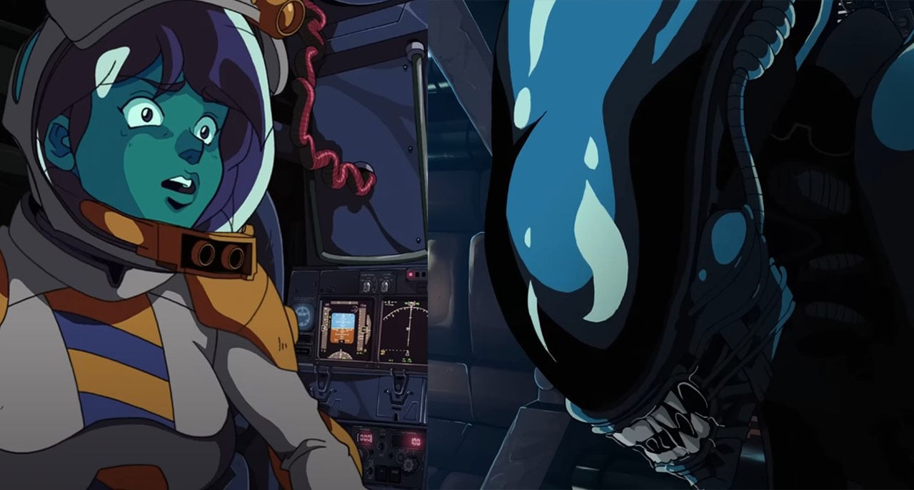 Alien: MONDAY, 15 deliziosi minuti di Alien in stile anime