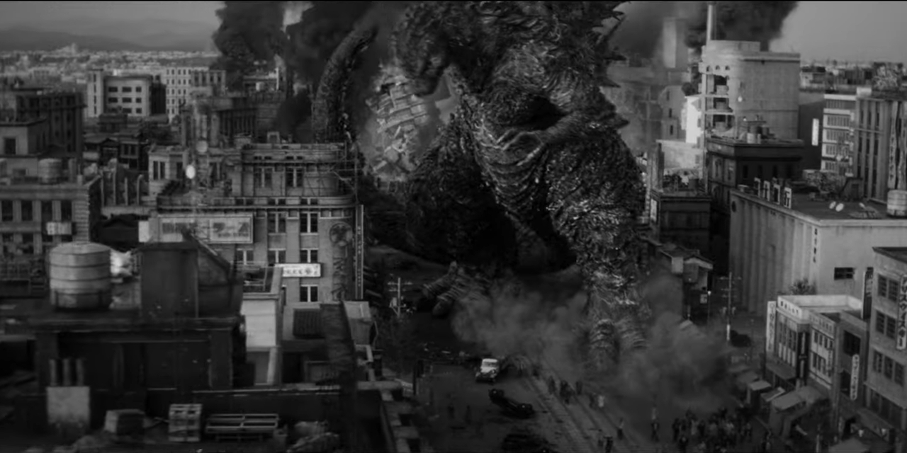 Godzilla Minus One/Minus Color: La versione in bianco e nero da oggi su Netflix