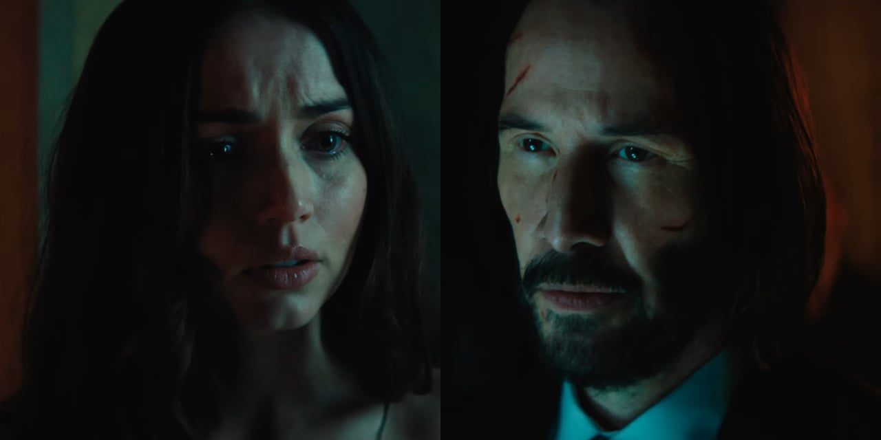 Ballerina: Ana de Armas e Keanu Reeves nel primo trailer dello spin-off di John Wick