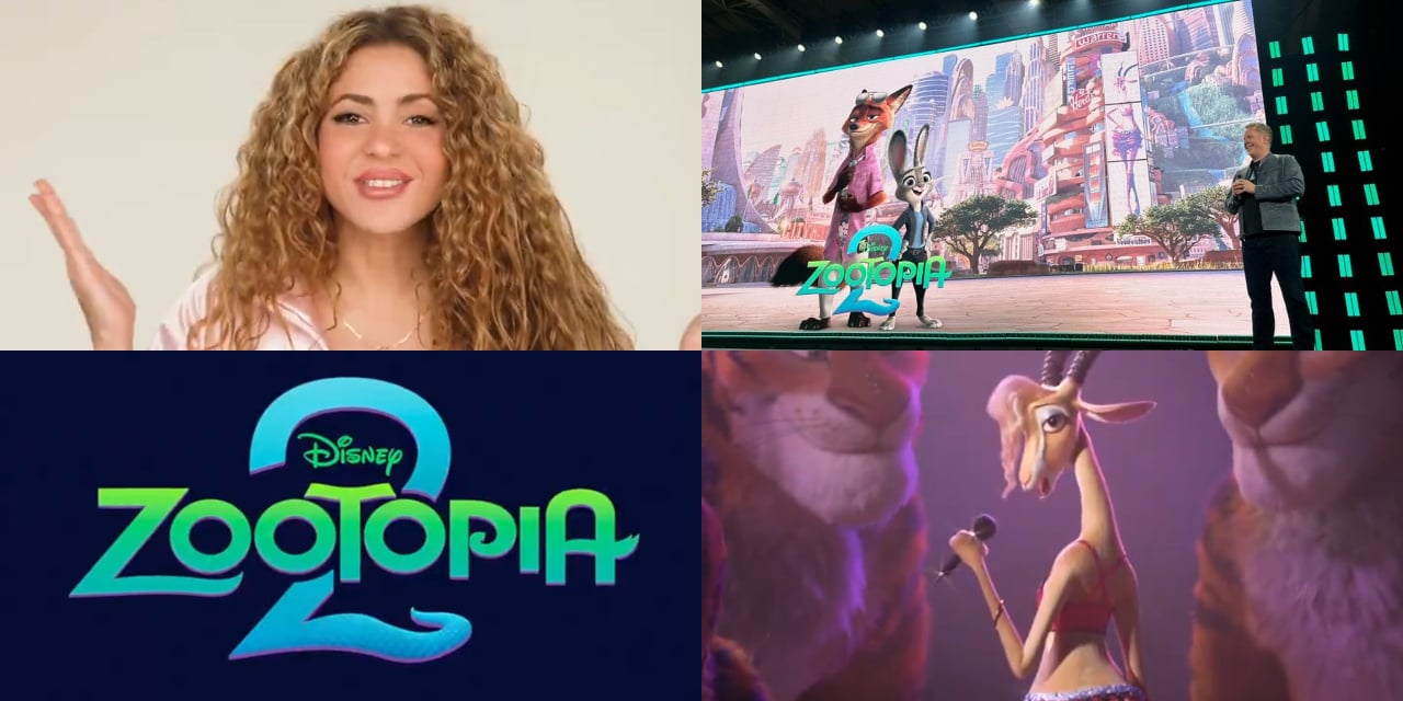 Zootropolis 2: Shakira torna a doppiare Gazelle