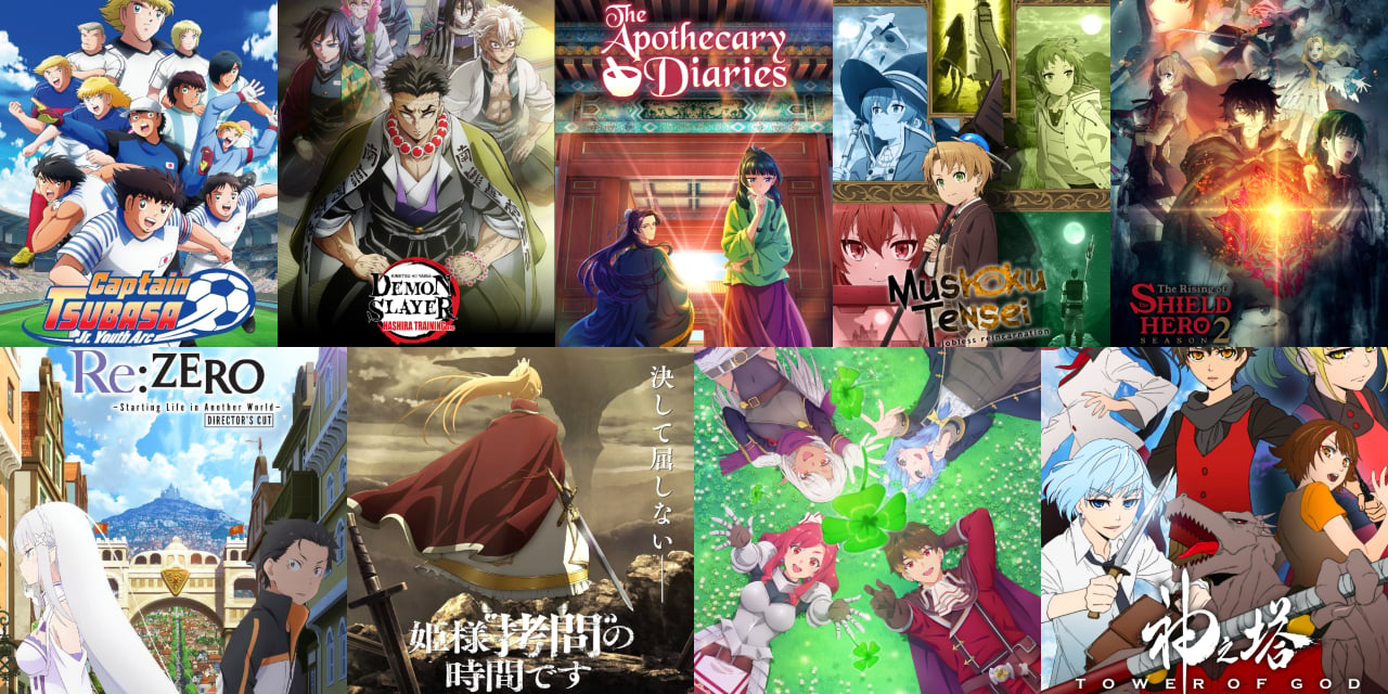 Lucca 2024: Crunchyroll annuncia i doppiaggi di Demon Slayer, The Apothecary Diaries e Mushoku Tensei