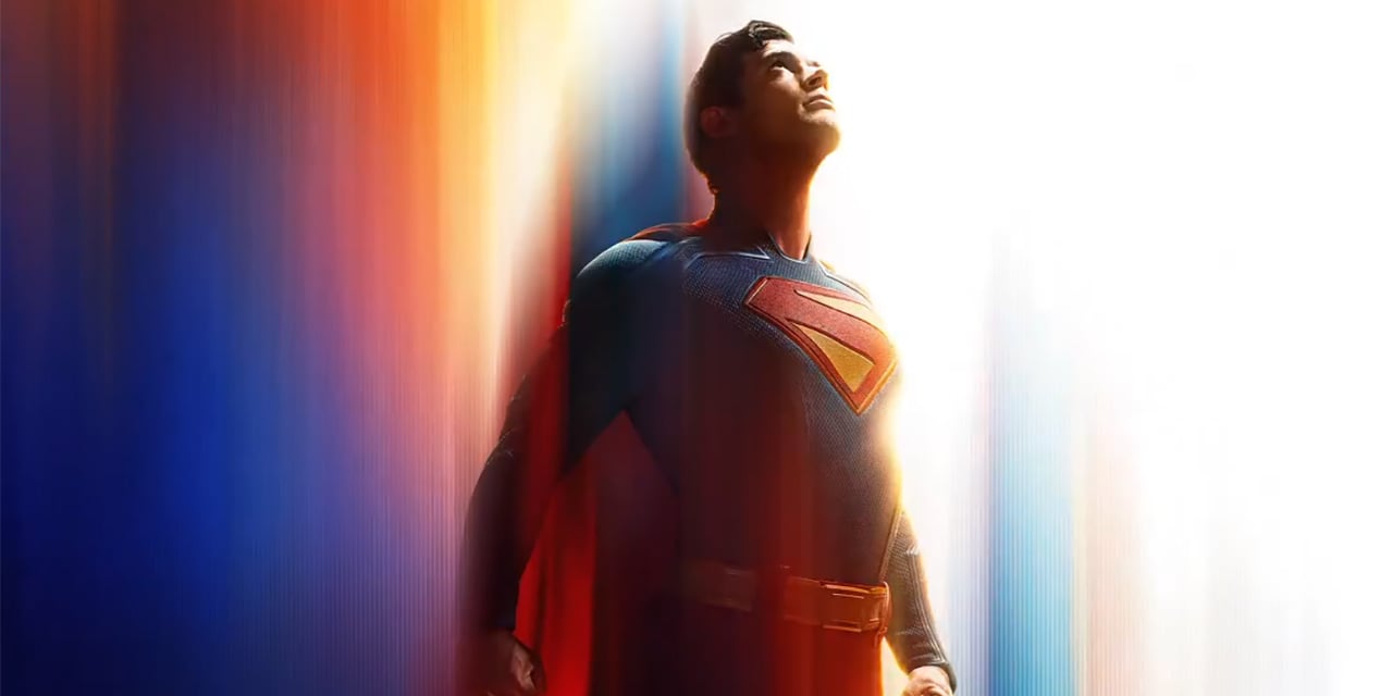 Superman: David Corenswet nel primo poster, il trailer giovedì