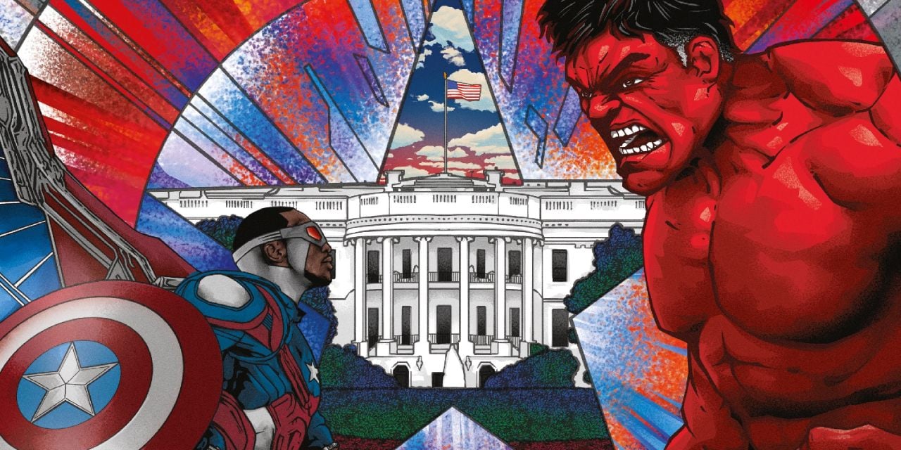 Captain America: Brave New World, Sam contro Hulk Rosso sulle cover di Empire