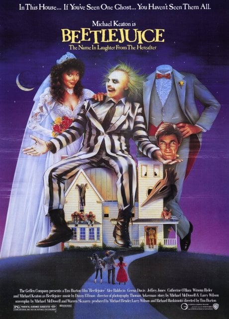 Poster Beetlejuice – Spiritello Porcello