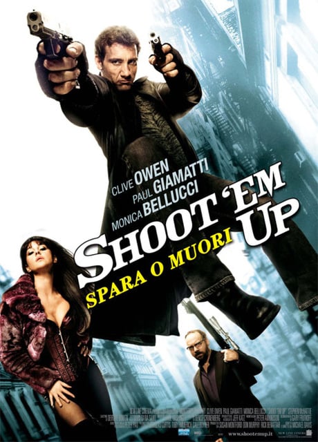 Poster Shoot ‘Em Up – Spara o muori!