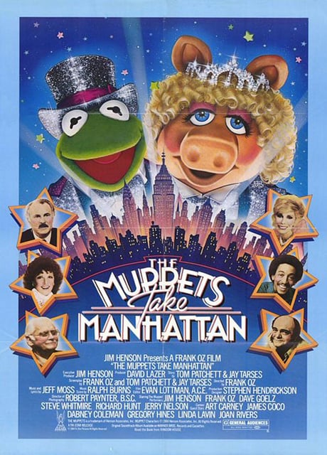 Poster I Muppets alla conquista di Broadway