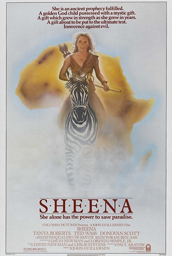 Poster Sheena, regina della giungla