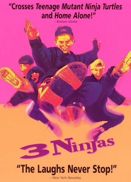 Poster Tre Ragazzi Ninja