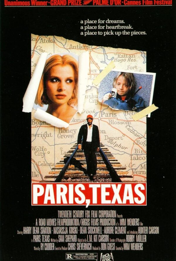 Poster Paris, Texas