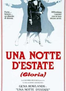 Poster Gloria – una notte d’estate