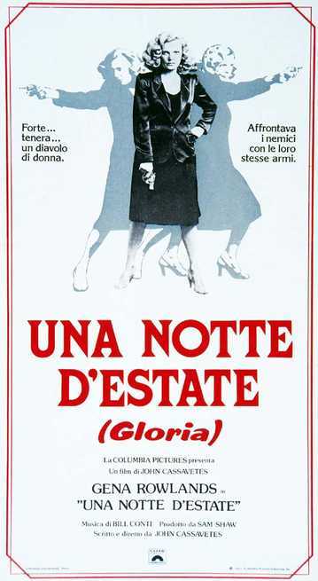 Poster Gloria – una notte d’estate