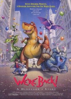 Poster We’Re Back! – 4 Dinosauri a New York