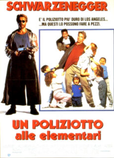 Poster Un poliziotto alle elementari