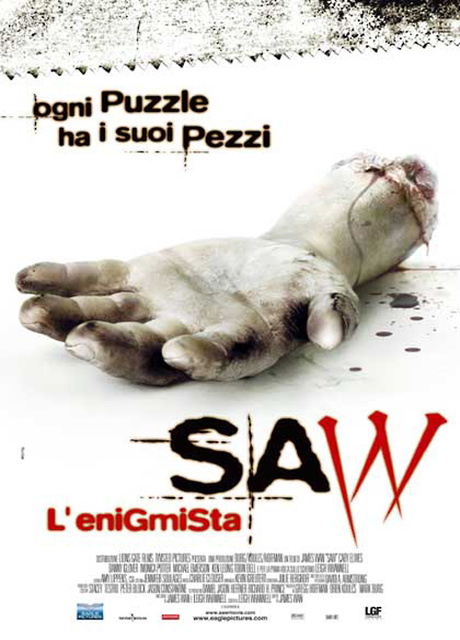 Poster Saw – L’enigmista