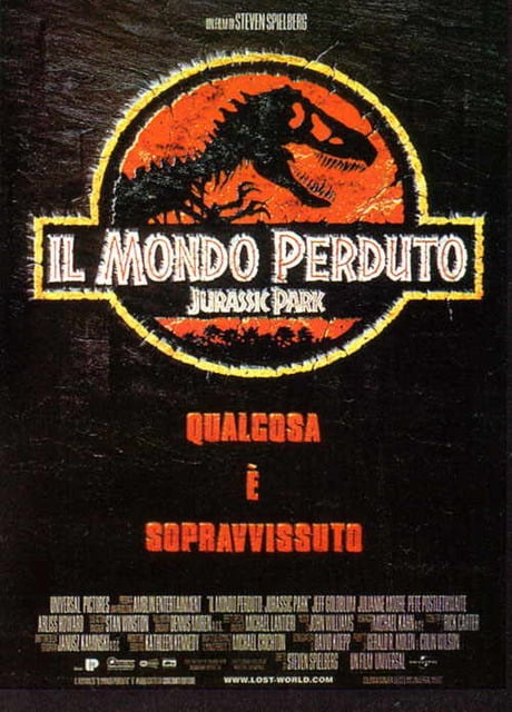 Poster Il mondo Perduto – Jurassic Park