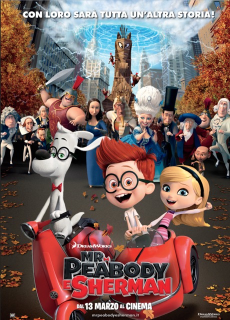 Poster Mr. Peabody e Sherman