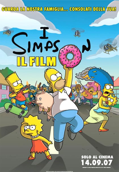 Poster I simpson – Il film