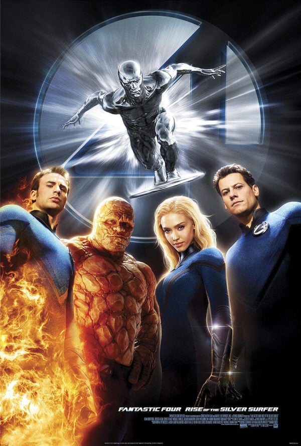 Poster I fantastici 4 e Silver Surfer