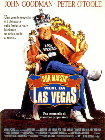 Poster Sua maestà viene da Las Vegas