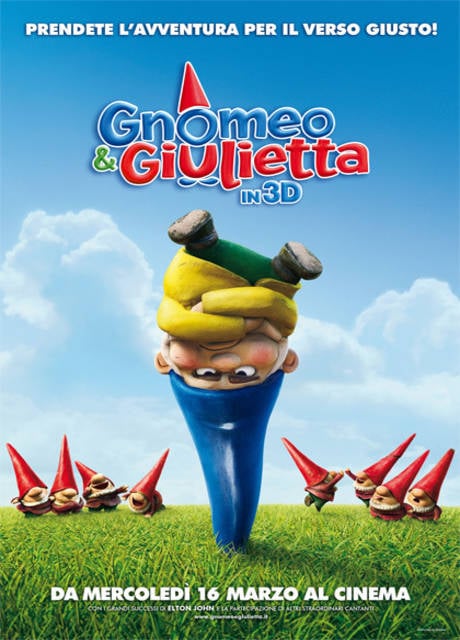 Poster Gnomeo e Giulietta