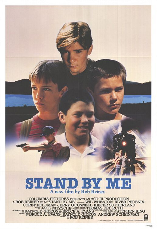 Poster Stand by me – ricordo di un’estate