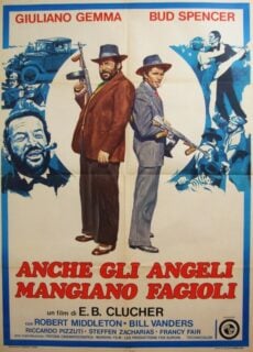 Poster Anche gli angeli mangiano fagioli