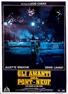 Poster Gli amanti del Pont-Neuf