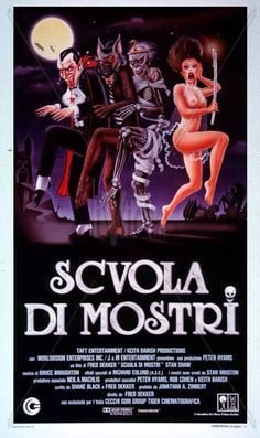 Poster Scuola di Mostri