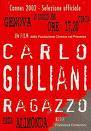 Poster Carlo Giuliani, ragazzo