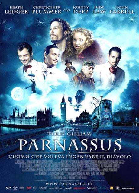 Poster Parnassus – L’uomo che voleva ingannare il diavolo