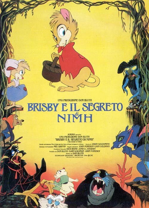 Poster Brisby e il segreto di NIMH