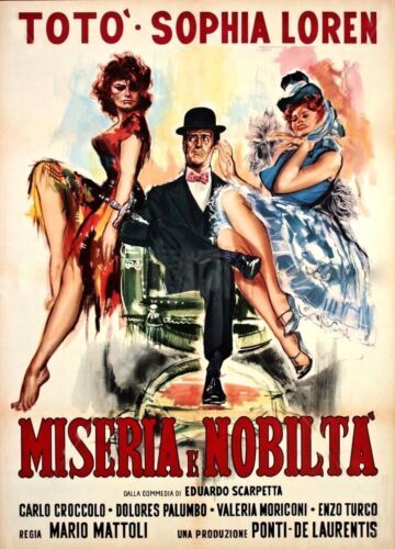 Poster Miseria e nobiltà