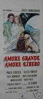 Poster Amore grande, amore libero