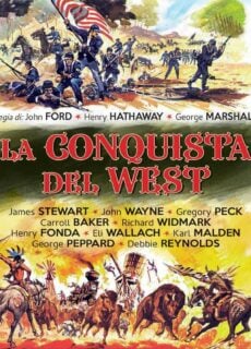 Poster La conquista del west