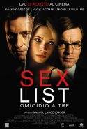 Poster Sex List – Omicidio a tre