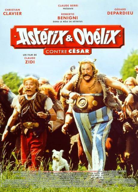 Poster Asterix e Obelix contro Cesare