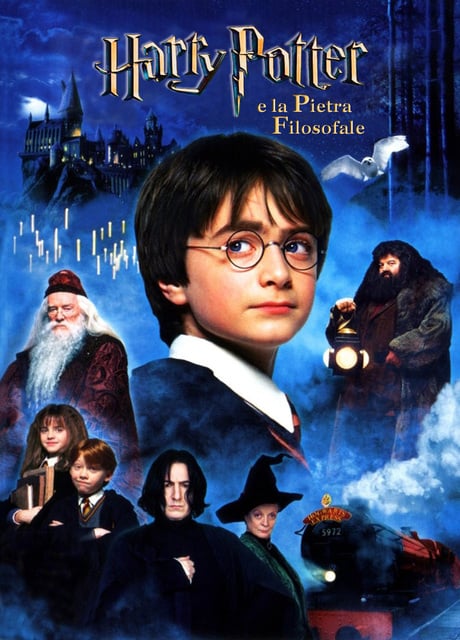 Poster Harry Potter e la pietra filosofale