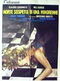 Poster Morte sospetta di una minorenne