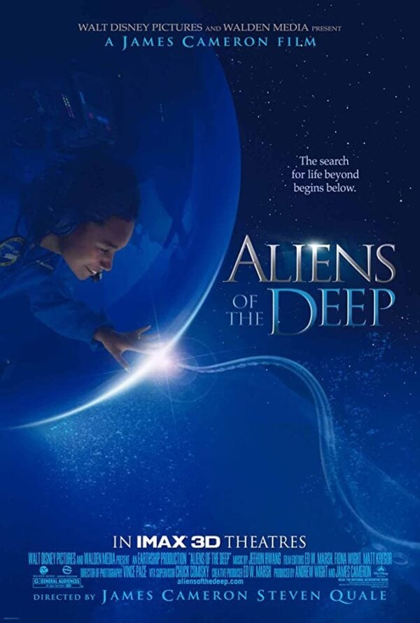 Poster Alieni degli abissi – Aliens of the Deep