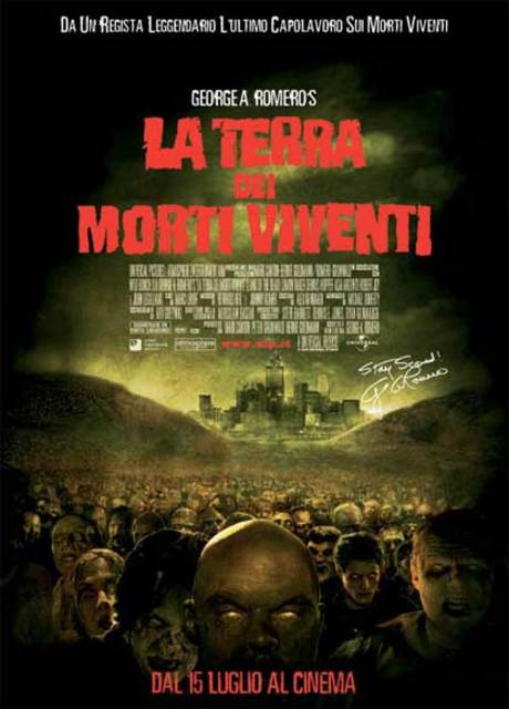 Poster La terra dei morti viventi