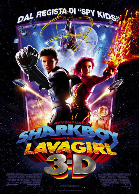 Poster The Adventures of Sharkboy and Lavagirl in 3D