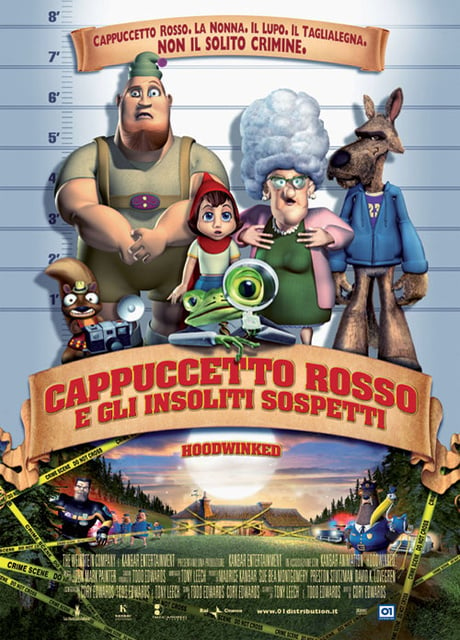 Poster Cappuccetto rosso e gli insoliti sospetti