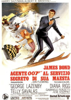 Poster Agente 007 – Al servizio segreto di Sua Maestà